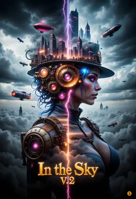 FLUX In the Sky Cyber&Steampunk