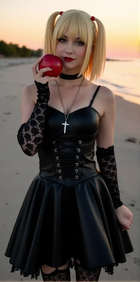 Misa Amane - Death Note - Flux1.D & Anime/Realistic SDXL