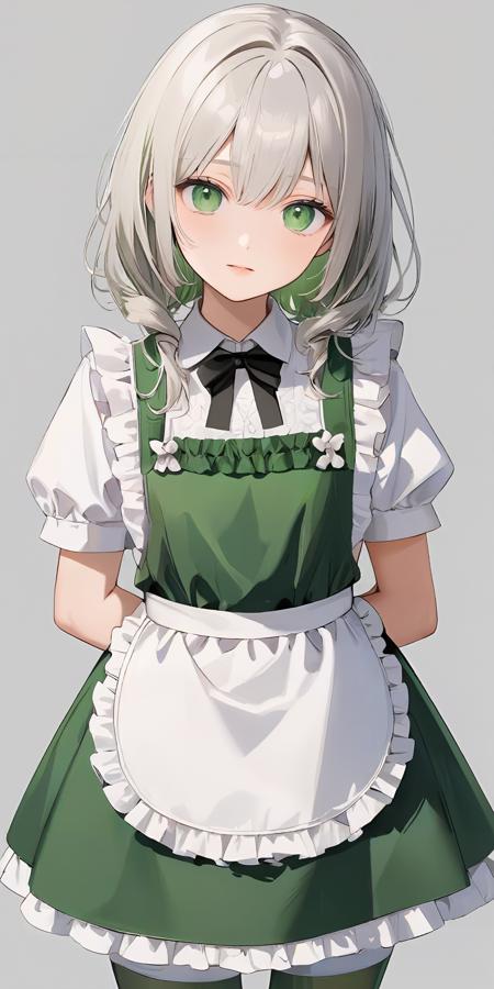 jyojifuku,frills,apron