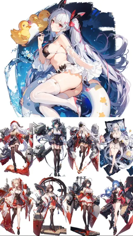 碧蓝立绘/Azur lane portrait/立绘/碧蓝航线 Lora