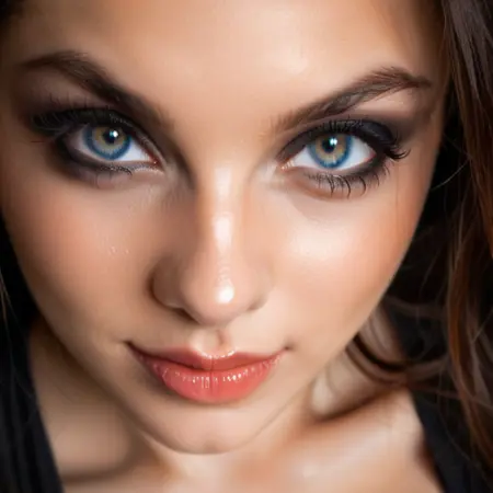 Black eyeliner