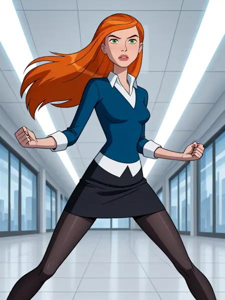 Gwen Tennyson ( Ben 10: Alien Force ) (3 Outfits)