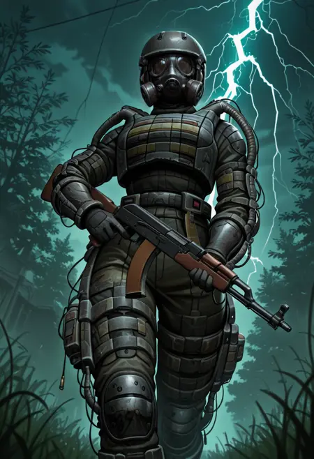 Exoskeleton from S.T.A.L.K.E.R. (Clothing) for Illustrious