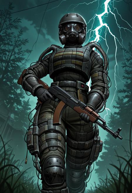 Exoskeleton from S.T.A.L.K.E.R. (Clothing) for Illustrious V1