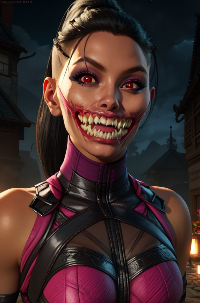 Mileena - Mortal Kombat (Mk1)  (normal/tarkat) (horror) image by True_Might