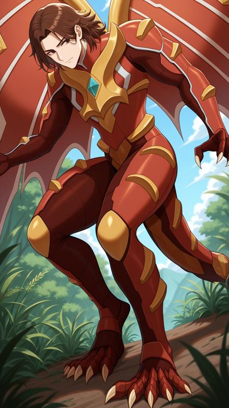 Blitz Dragonoid Armor - Drago - Bakugan v1.0