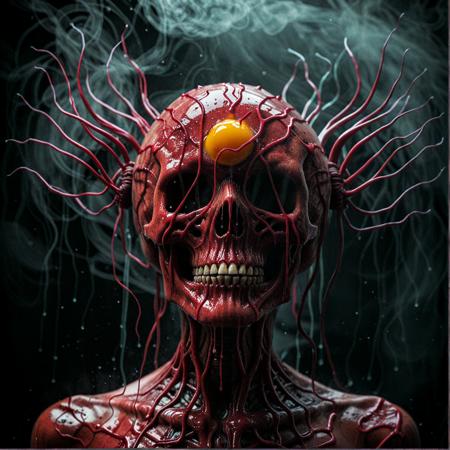 dark cyberpunk illustration of brutal 1151x1151, 1151 x 1151; Album cover that is in a world without hope, ruled by ruthless criminal corporations. best quality, high resolution, Album cover for Open Office, by the eclectic backrooms band, Yolkhead, which evaporated into the mist at a concert and was never seen again. This poster is the last one for sake at their merch booth, the vaporware retro design, All surface textures are highly realistic and varied, even on the same surface, showing the attention to detail of reality, and the painstaking time taken to craft this image, and this level of care applies to every centimeter of the picture. In reality, things are rarely perfect, and flaws are considered beautiful, and this image embraces and uses these flaws to create true believable beauty. From the varying textures of surfaces, each one bringing something new and unique to the composition, and the imperfections or random variation in anatomical configurations, each things is perfect in its imperfection, The most compelling work of art ever produced, every intricate detail holding a narrative or philosophical concept that entrances. The entire composition is lauded by the modern masters as truly mesmerizing, the artwork itself considered by some too sacred to even show the common world. The work is dynamic and complicated, with multiple forms of media layered in complex and innovative ways, at times mind-bending in the creative solutions the artist found to produce what is lauded as the only truly creative work ever produced by mankind, 1151x1151, 1151 x 1151; Album cover that is, classic composition, beautiful detailed intricate extremely sharp cinematic fine detail directed atmosphere, glowing rich colors, ambient background, dynamic dramatic perfect light, aesthetic, very inspirational, stunning, creative, breathtaking, inspired, lively, symmetry, highly engaging, illuminated, deep color, epic, grand winning, true