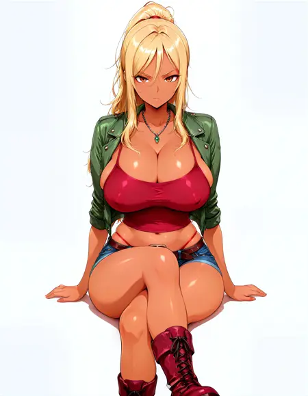 The second elder sister of Bitch Tenshi Oyako ビッチ天使母娘