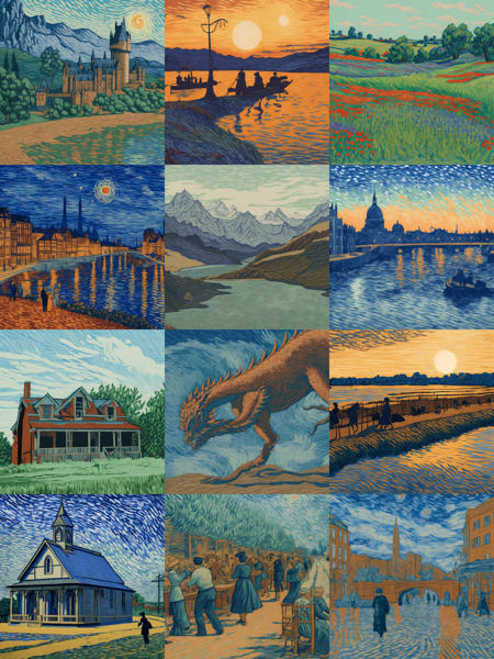 Van Gogh Diffusion V1