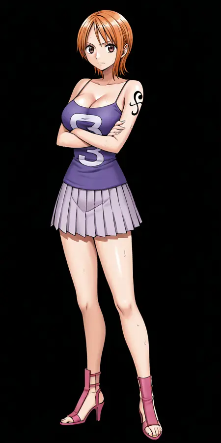 Nami One Piece Pre-Timeskip (Crimson Style)