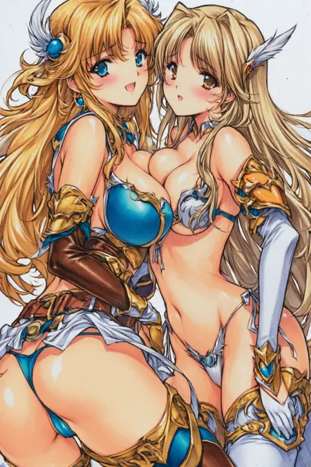 [XL] MIN-NARAKEN（ALICESOFT） 《God of the city》/《斗神都市》 《鬼畜王ランス》/《鬼畜王兰斯》 - Artist Style