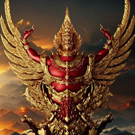 GARUDA HEAD
<lora:phayakrut3216_100:1>,
(extremely detail CG unity 8k wallpaper:1.1)(masterpiece),(best quality:1.1),realistic,style of master anime,perfect perspective,intricate detail