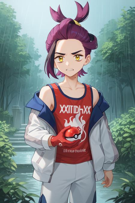 Kieran (3 Looks/Outfits) - Pokemon - (Pony) / / (Illustrious) Pony V2