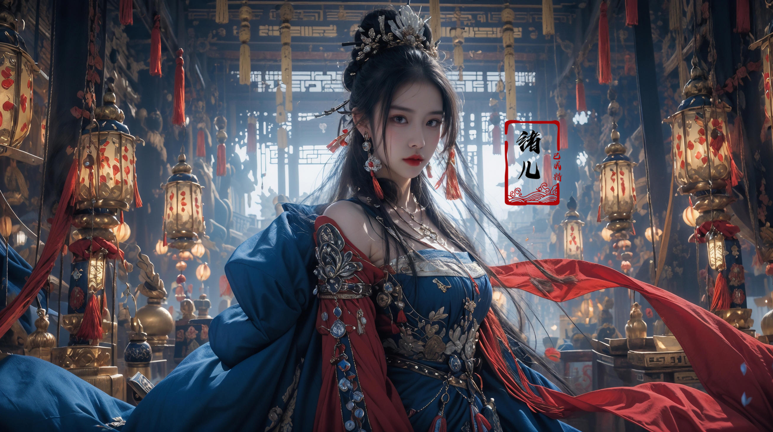 绪儿-绝美古风脸Beautiful antique face model image by XRYCJ