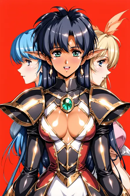 [Flux] Urushihara Satoshi/漆原智志 《Langrisser》/《梦幻模拟战》 ,《Front Innocent》 - Artist Style