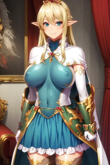 Almia Agraliel - アルミア=アグラリエル (Kyonyuu Elf Oyako Saimin)
