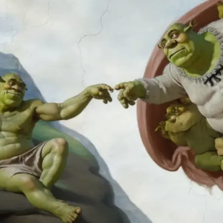 Creation of Adam | Concept/Pose - Pony/IL/Flux