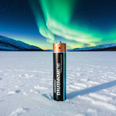 (battery showcase, aaa, rechargeable, duracell) <lora:55_battery_showcase:1.1>
White background,
high quality, professional, highres, amazing, dramatic,
(Frozen lake and aurora borealis overhead:0.5),