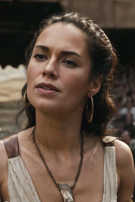 masterpiece, best quality, cinematic, volumetric lighting, very detailed, high resolution, sharp, sharp image, 4k, 8k, 35 mm,
<lora:Gorgo300Movie_LenaHeadey_smf_lora_v2:0.9>, 1girl, gorgo300-smf, solo, jewelry, realistic, hoop earrings, dress, black eyes