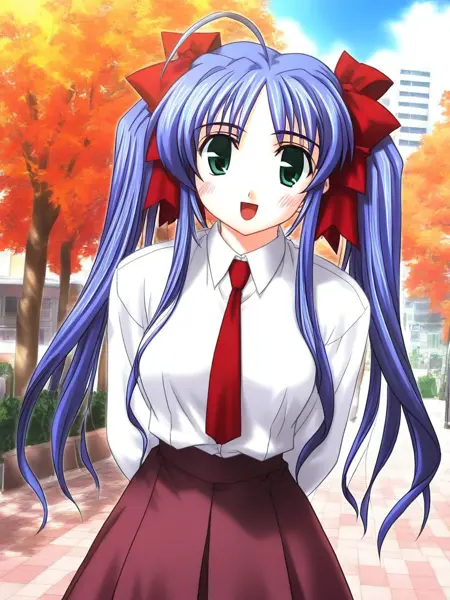 鳴風みなも illustrious Narukaze_Minamo (Wind -a breath of heart-)