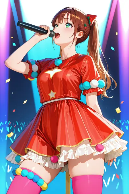 Pom-Pom☆Stage Dress illustrious