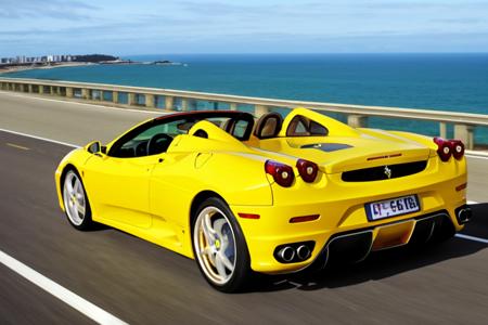 f430, parked, driving