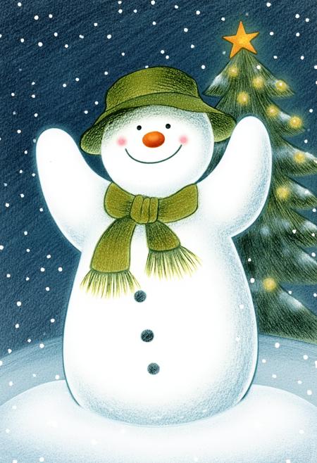The Snowman Style - FLUX LoRA v1.0
