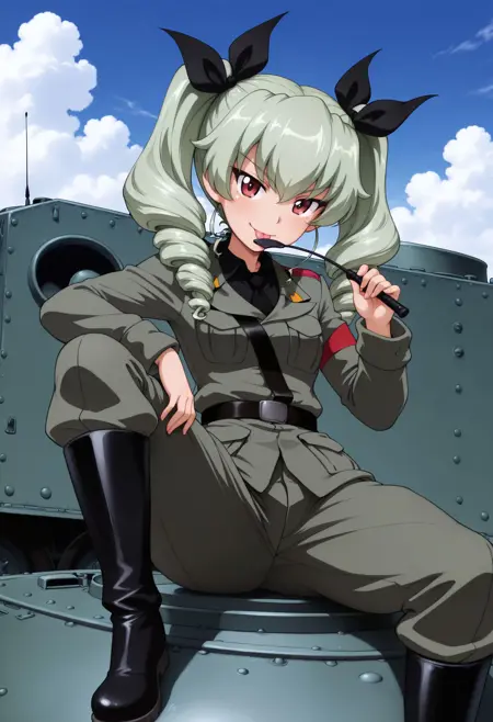 Anchovy (girls und panzer) (IllustriousXL)