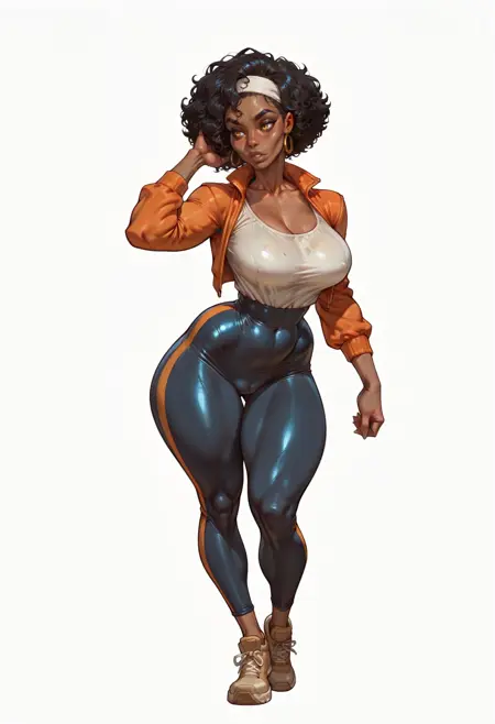 EbonyJogger (an OC) [PDXL/IL]
