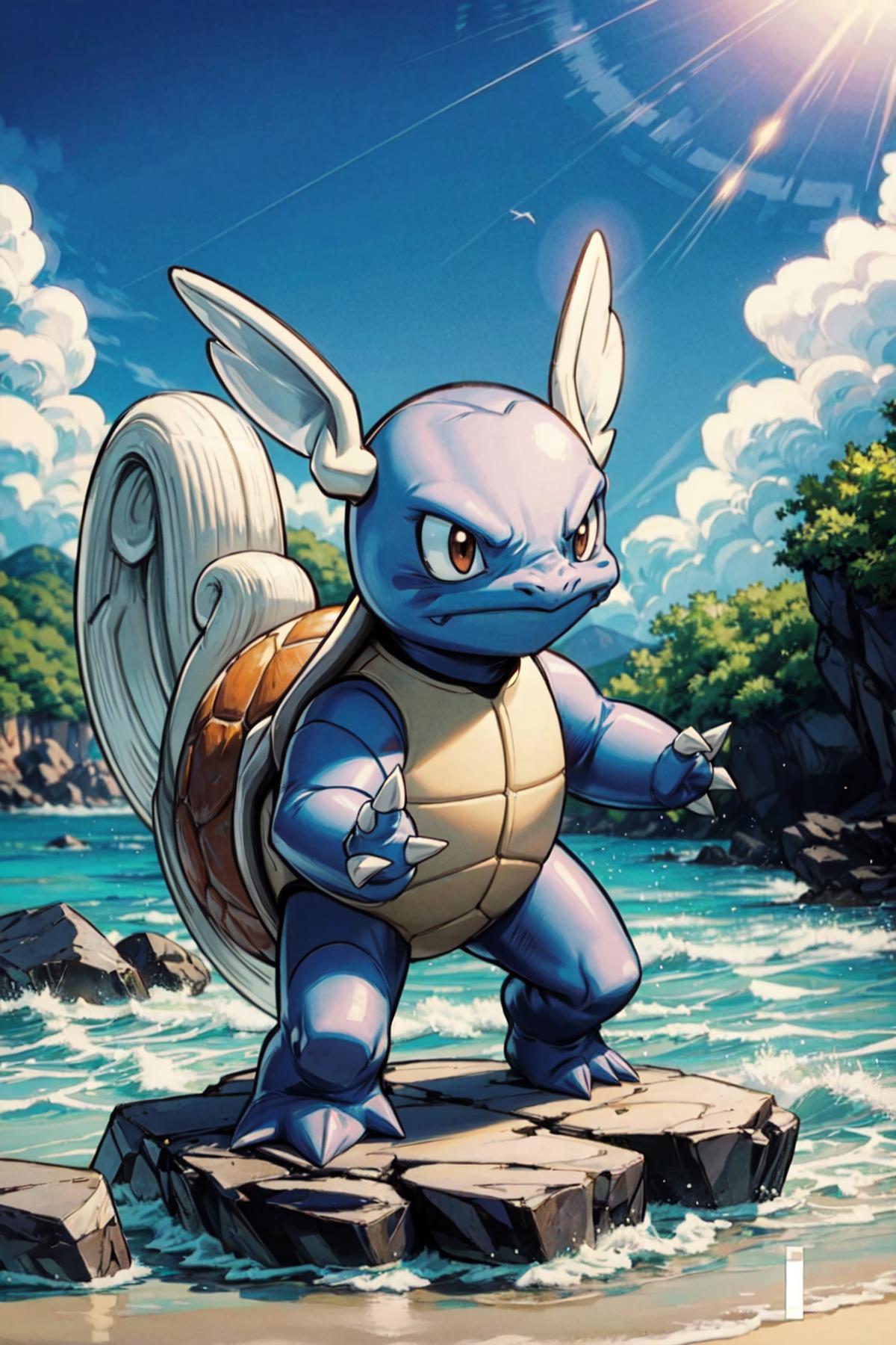 Wartortle (Pokemon) (Pokedex #0008) image by Kayako