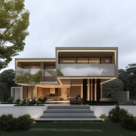 gdmext luxury modern house