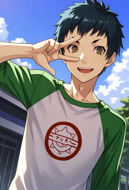 Yuuki Mishima - Persona 5 - Pony + Illustrious