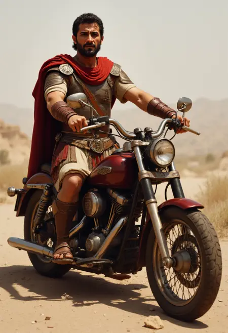 FLUX LoRA Fiction Julius Caesar