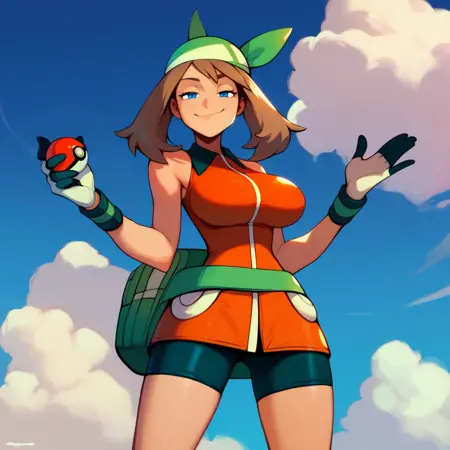 May (Pokemon Emerald) - Pony/SDXL