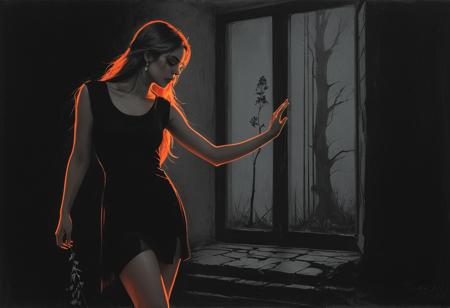 dark and unsettling dream showing Charcoal and chalk drawings. Create a delicate and whimsical tattoo featuring a fairy with delicate wings sitting on a mushroom. The tattoo has a magical and playful meaning that symbolizes the wonder of your life. The tattoo is designed with floral accents, giving it a charming and ethereal appearance. best quality, high resolution. created by genius but depressed mad artist. grim beauty, (masterpiece), (best quality), (ultra-detailed), Charcoal and chalk drawings. Create a delicate and whimsical tattoo featuring a fairy with delicate wings sitting on a mushroom. The tattoo has a magical and playful meaning that symbolizes the wonder of your life. The tattoo is designed with floral accents, giving it a charming and ethereal appearance, illustration, disheveled hair, detailed eyes, perfect composition, moist skin, intricate details, earrings, by wlop, painting workshop in the style of Anders Zorn, Alexi Briclot, Luis Royo