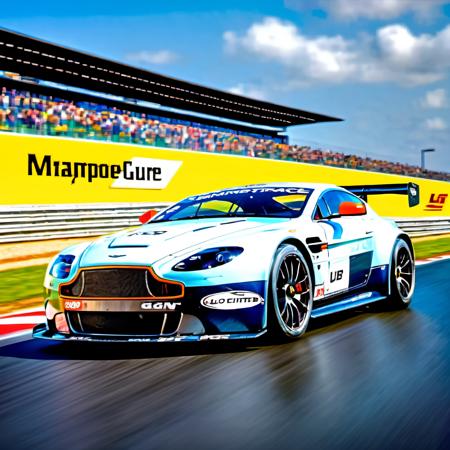 Realistic Racing Aston Martin V8 Vantage GT2 v1.0