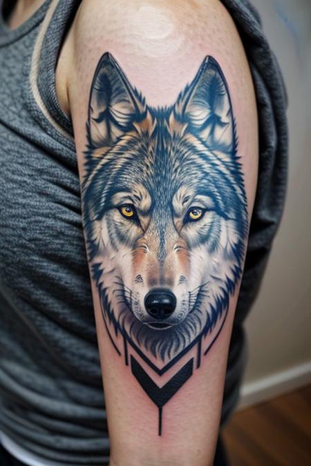 wolf tattoo