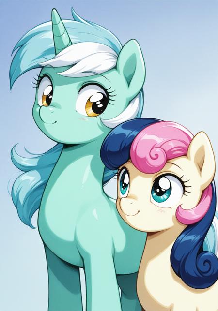Lyra and Bon Bon/Sweetie Drops (+EG) [Illustrious] V1
