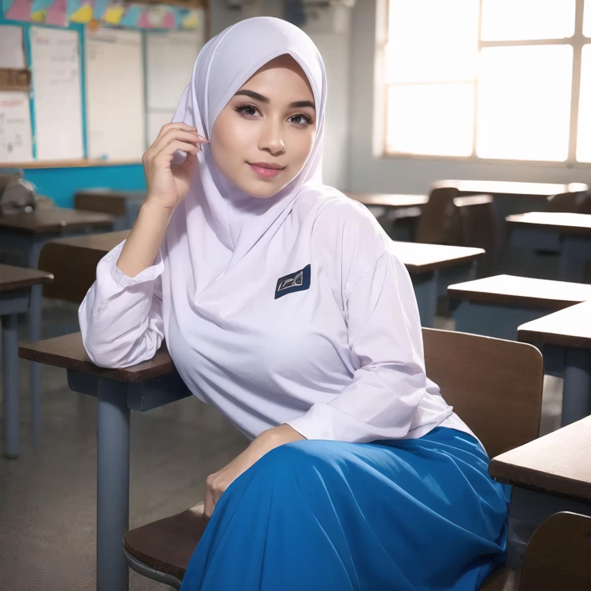 Malaysian Baju Kurung (School) image by ai_raiki