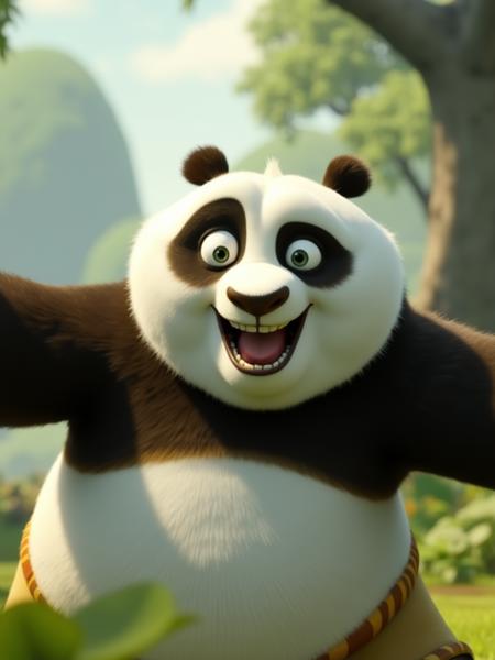 Po Kungfu Panda | Flux character v1.0