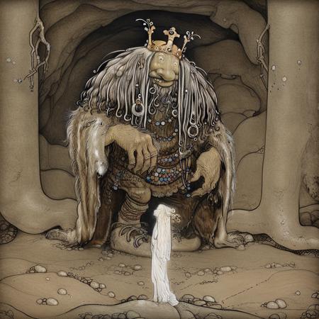 John Bauer Style - Swedish painter and illustrator SDXL v1.0