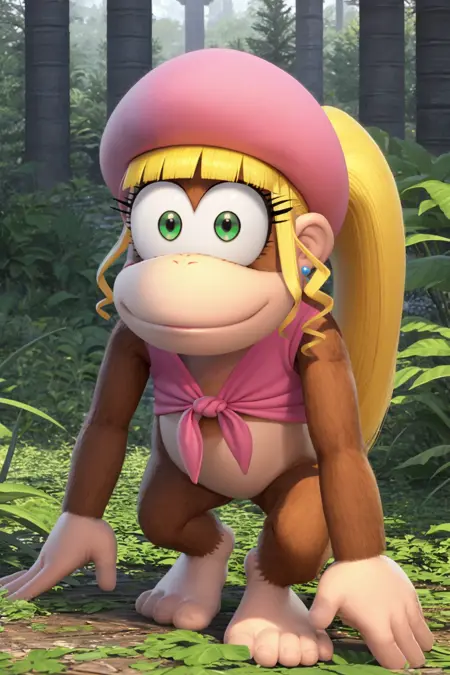 Dixie Kong - Donkey Kong Country - Character LORA