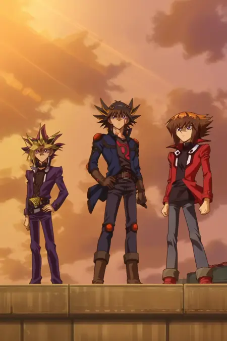 Atem, Jaden Yuki & Yusei Fudo - Yu-Gi-Oh! Bonds Beyond Time (Pony)