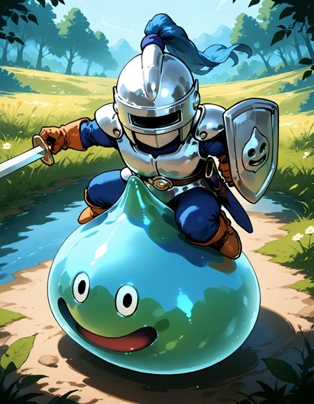 Slime knight / スライムナイト (Dragon Quest) Pony/IL/NAI Pony-v4.0