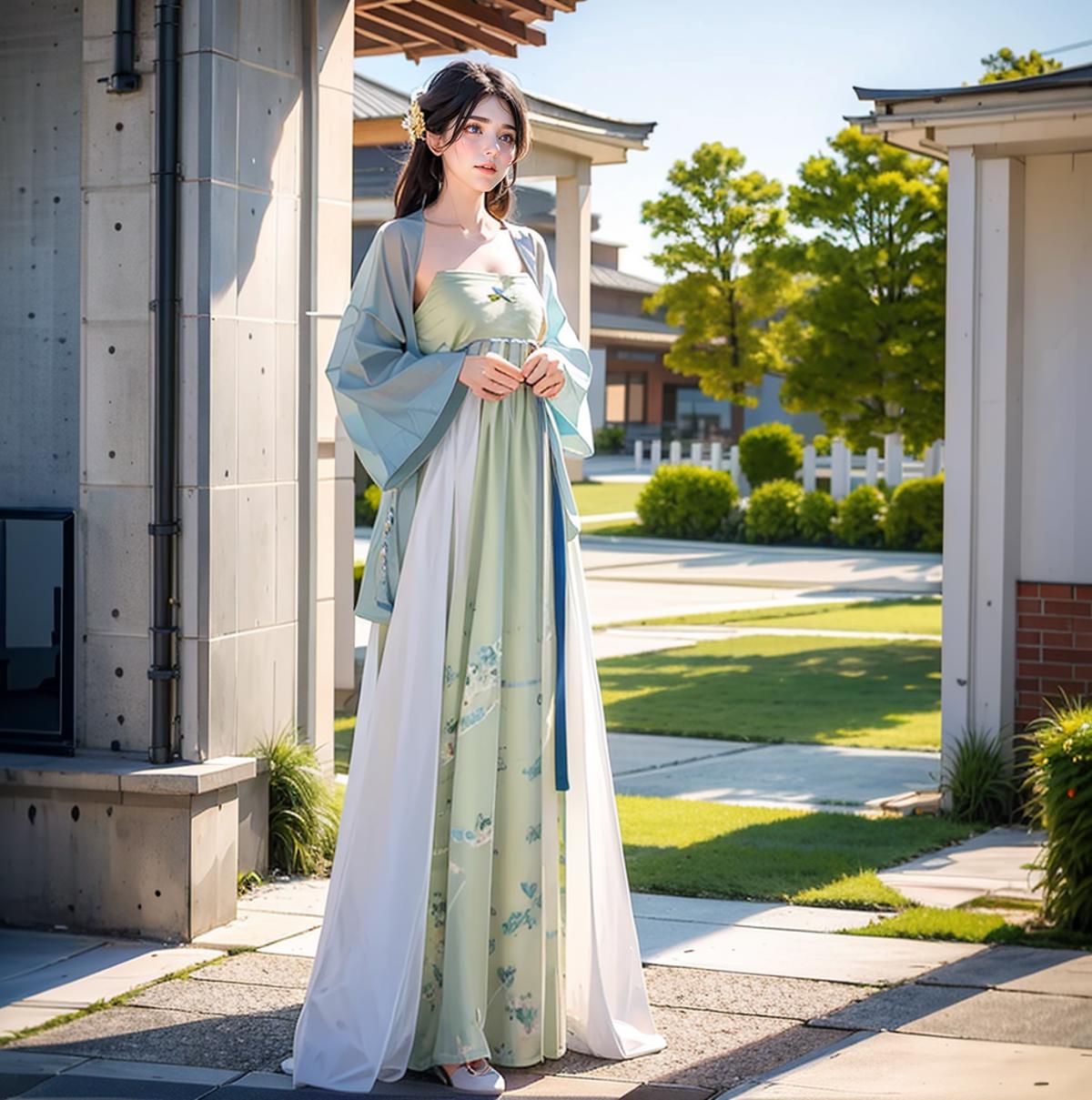 [Lah] Modern Hanfu Song | 宋制汉服 | Minimalist style image by LahIntheFutureland