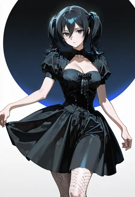 Mall Goth Short Dress