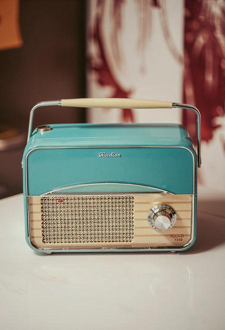 Retro radio.