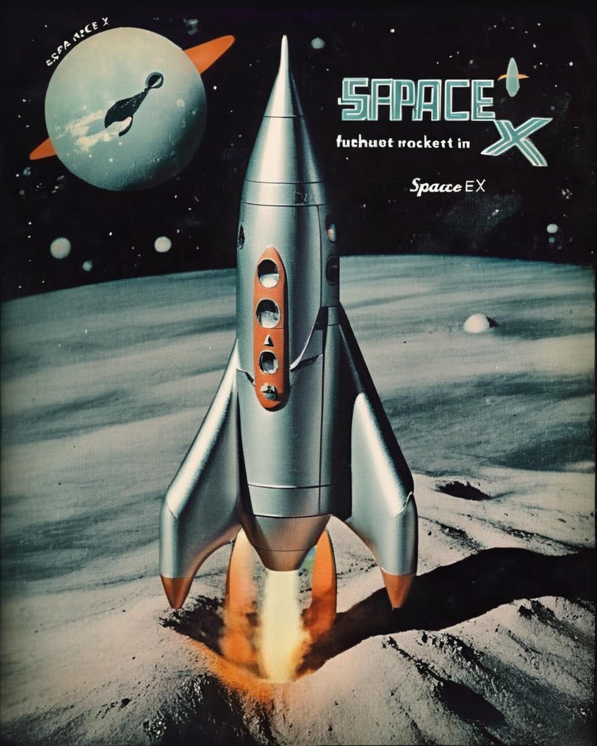 Retro Rocket image by Ciro_Negrogni