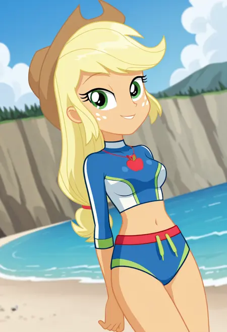 Applejack - MLP Equestria Girls (Outfits) [IllustriousXL]