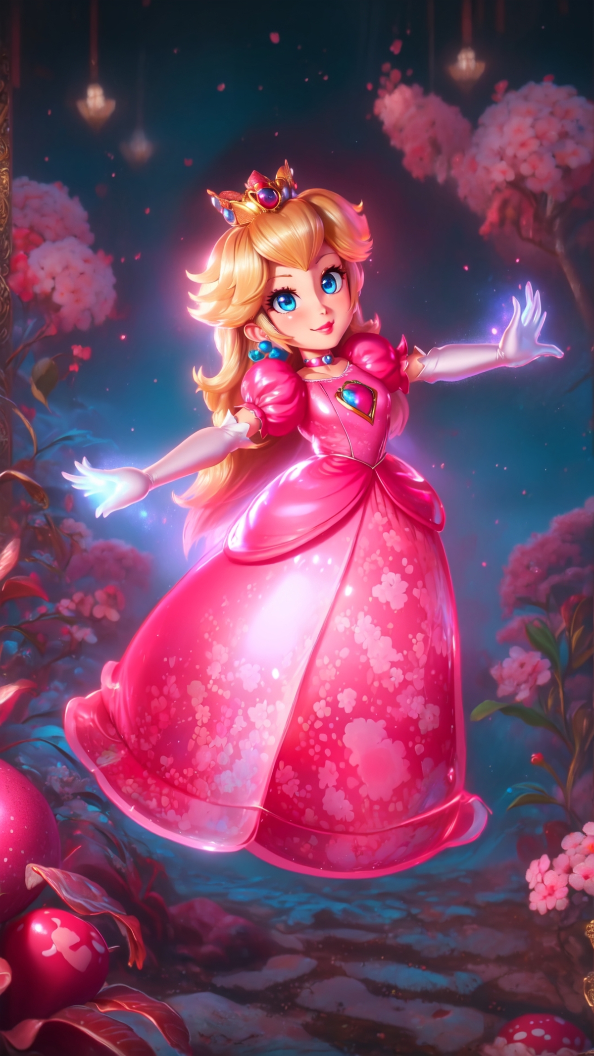 princess peach - The Super Mario Bros. Movie - movie like image by marusame